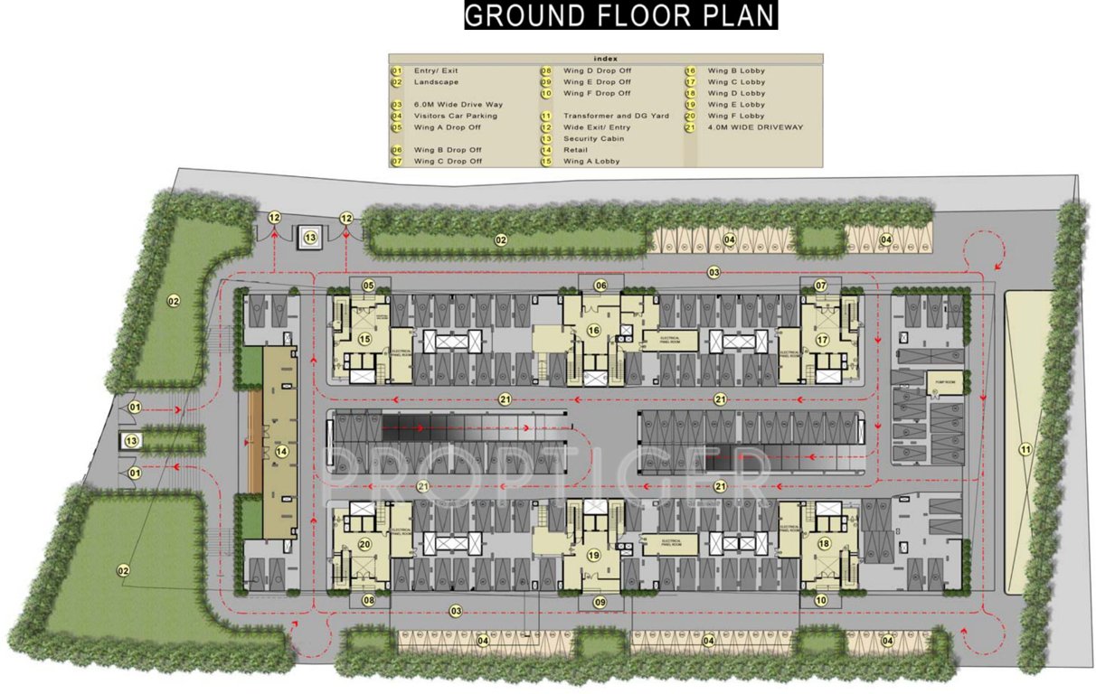  melody Images for Cluster Plan of Salarpuria Sattva Melody