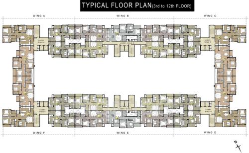  melody Images for Cluster Plan of Salarpuria Sattva Melody