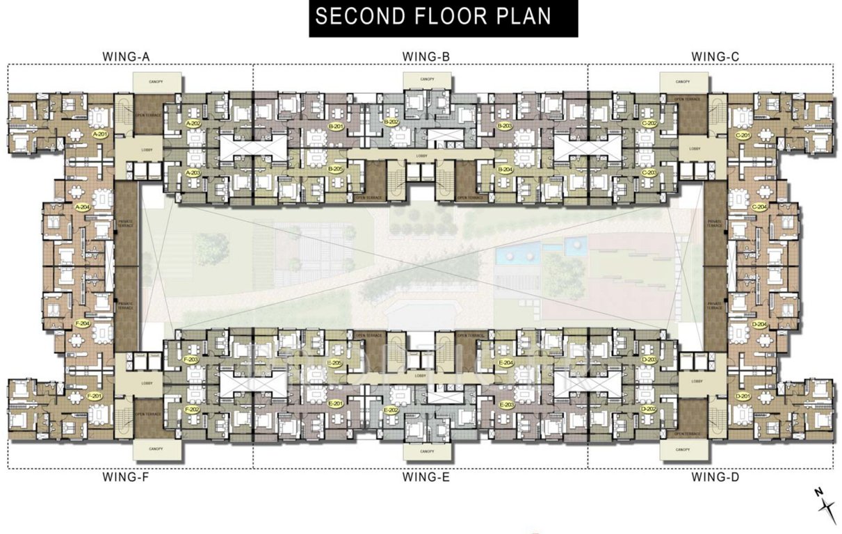  melody Images for Cluster Plan of Salarpuria Sattva Melody