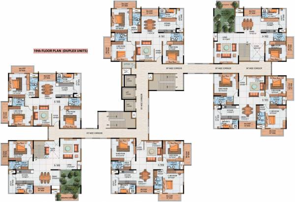Images for Cluster Plan of Salarpuria Sattva Luxuria Images for Cluster Plan of Salarpuria Sattva Luxuria