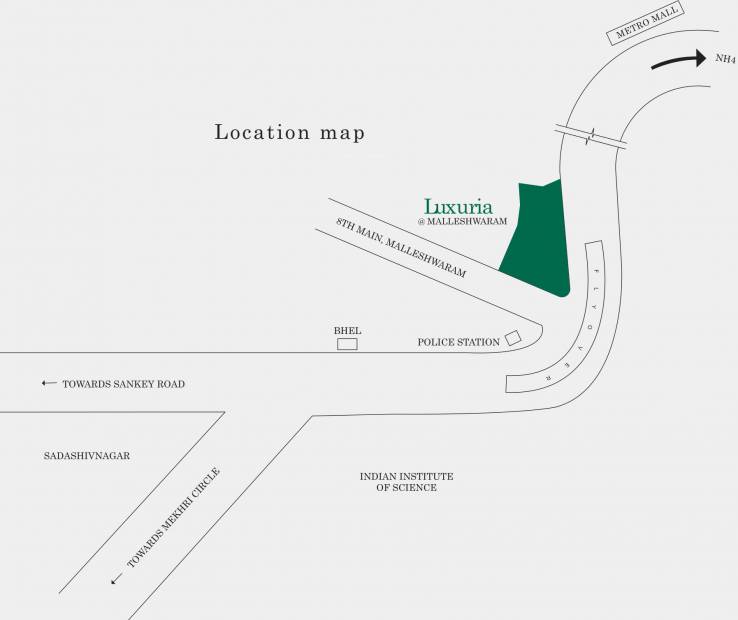 Images for Location Plan of Salarpuria Sattva Luxuria