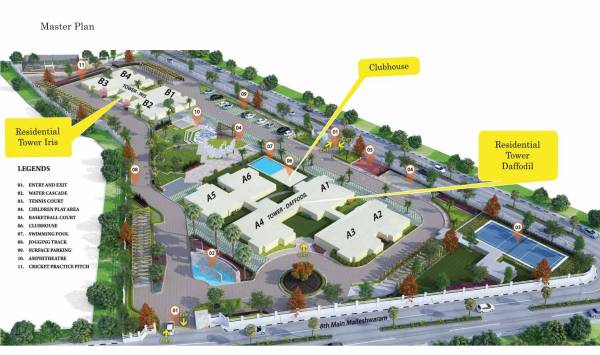 Images for Master Plan of Salarpuria Sattva Luxuria Images for Master Plan of Salarpuria Sattva Luxuria