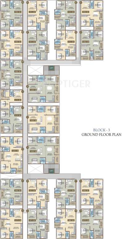 lake view Images for Cluster Plan of Radiant Lake View