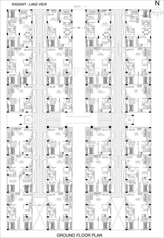 lake view Images for Cluster Plan of Radiant Lake View