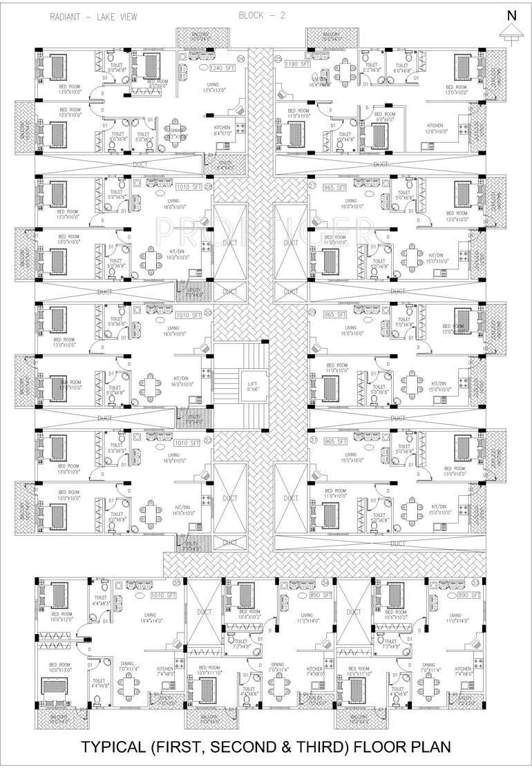 lake view Images for Cluster Plan of Radiant Lake View