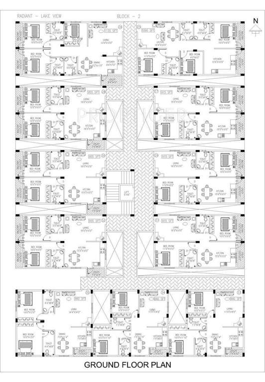 lake view Images for Cluster Plan of Radiant Lake View