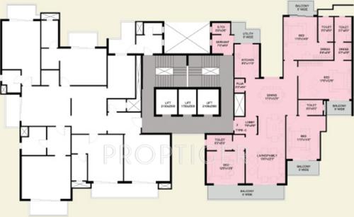 Images for Cluster Plan of Sunworld Arista sunworld-arista Images for Cluster Plan of Sunworld Arista