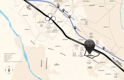  arista-luxe Location Plan