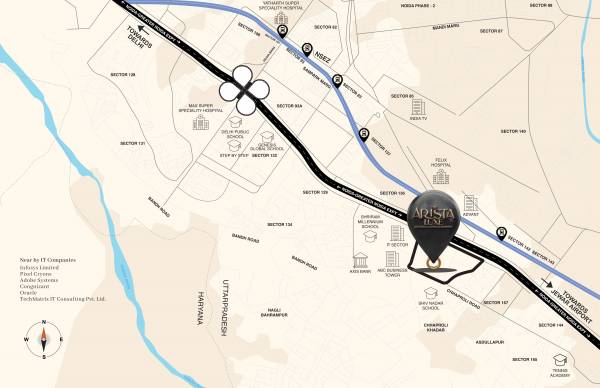 Location Plan arista-luxe Location Plan