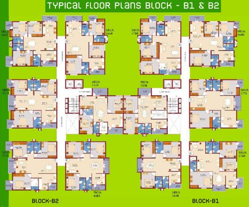  signature Images for Cluster Plan of Keerthi Signature