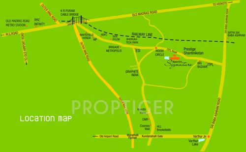 signature Images for Location Plan of Keerthi Signature