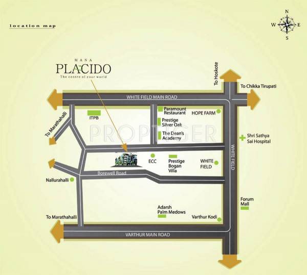 Images for Location Plan of Mana Projects Placido