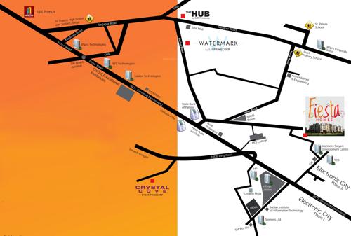Images for Location Plan of SJR Fiesta Homes