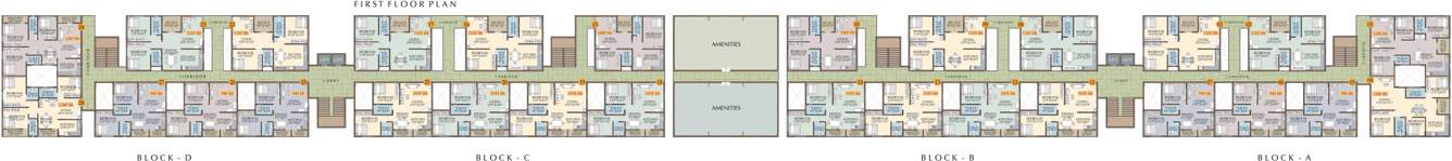  jasmine terrace Images for Cluster Plan of Radiant Jasmine Terrace