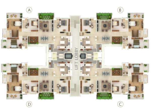 Images for Cluster Plan of Saran Mulberry Woods