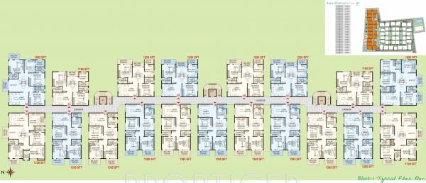 Images for Cluster Plan of ARK Serene County Images for Cluster Plan of ARK Serene County