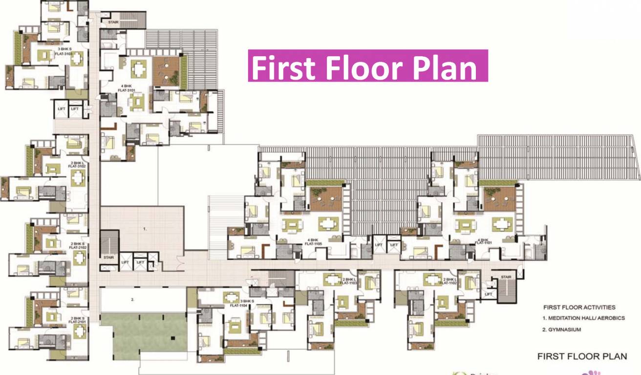 Images for Cluster Plan of Golden Orchids