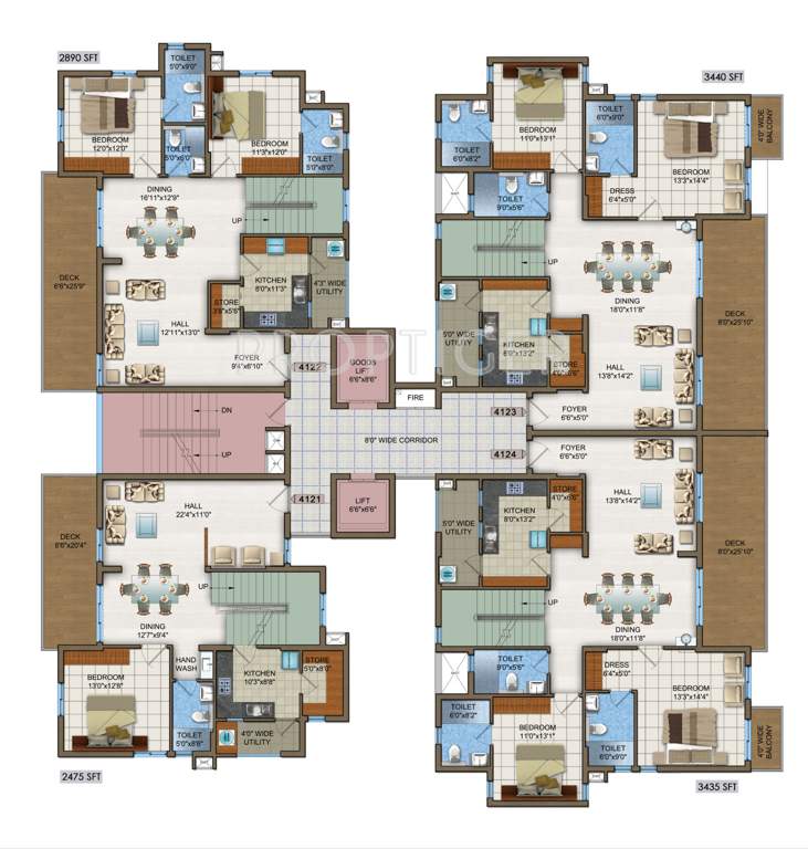  woodwinds Images for Cluster Plan of DSR Woodwinds