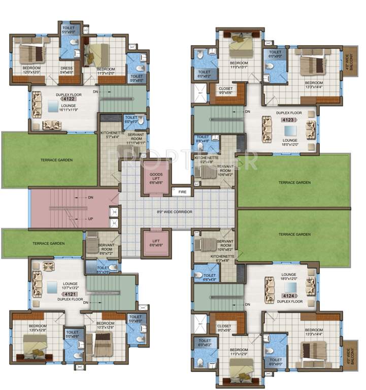  woodwinds Images for Cluster Plan of DSR Woodwinds