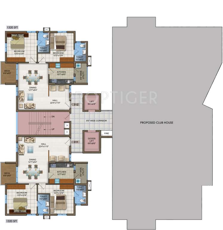  woodwinds Images for Cluster Plan of DSR Woodwinds