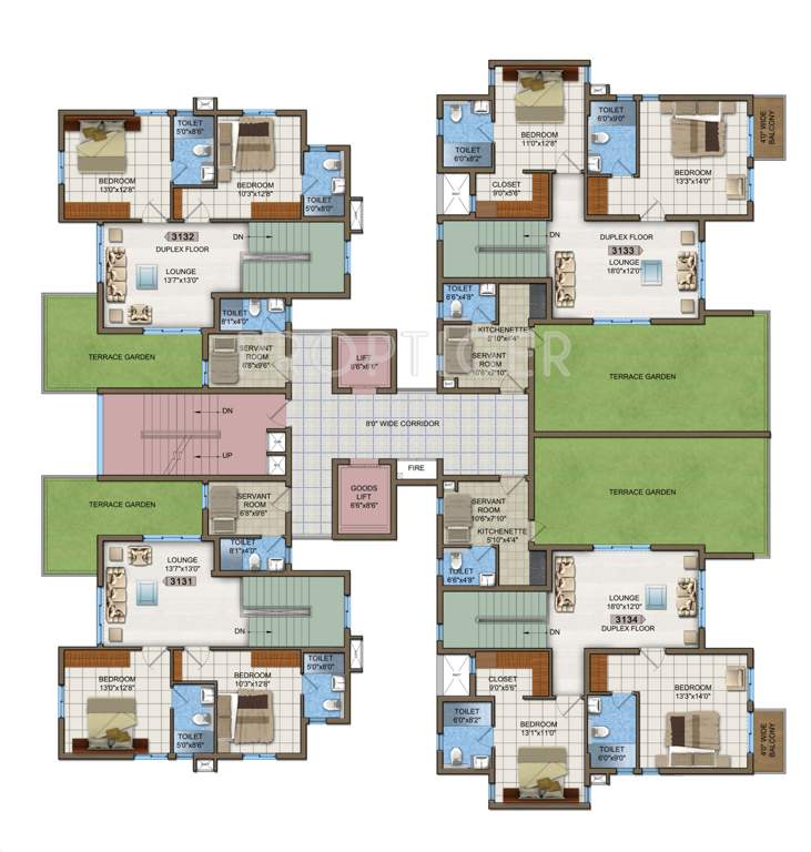  woodwinds Images for Cluster Plan of DSR Woodwinds