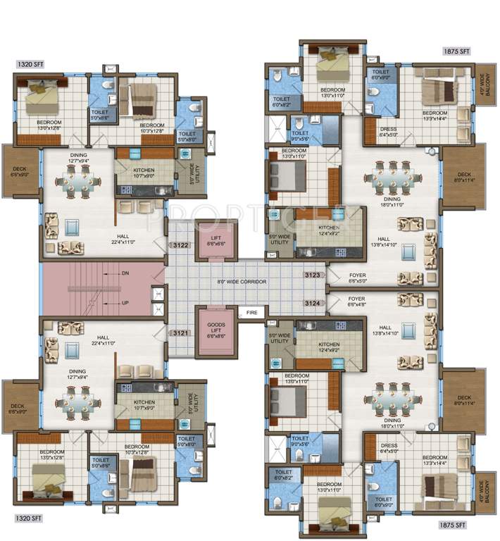  woodwinds Images for Cluster Plan of DSR Woodwinds