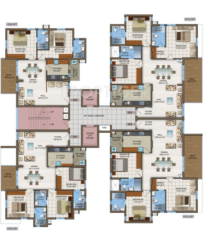  woodwinds Images for Cluster Plan of DSR Woodwinds