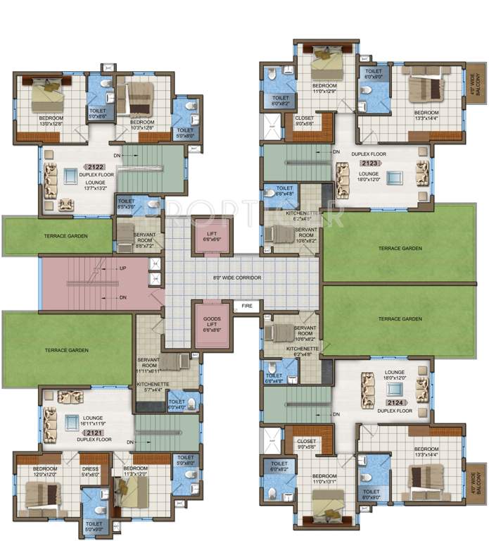  woodwinds Images for Cluster Plan of DSR Woodwinds