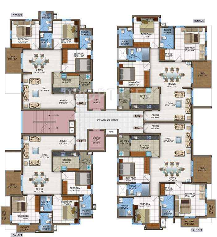  woodwinds Images for Cluster Plan of DSR Woodwinds