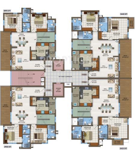  woodwinds Images for Cluster Plan of DSR Woodwinds