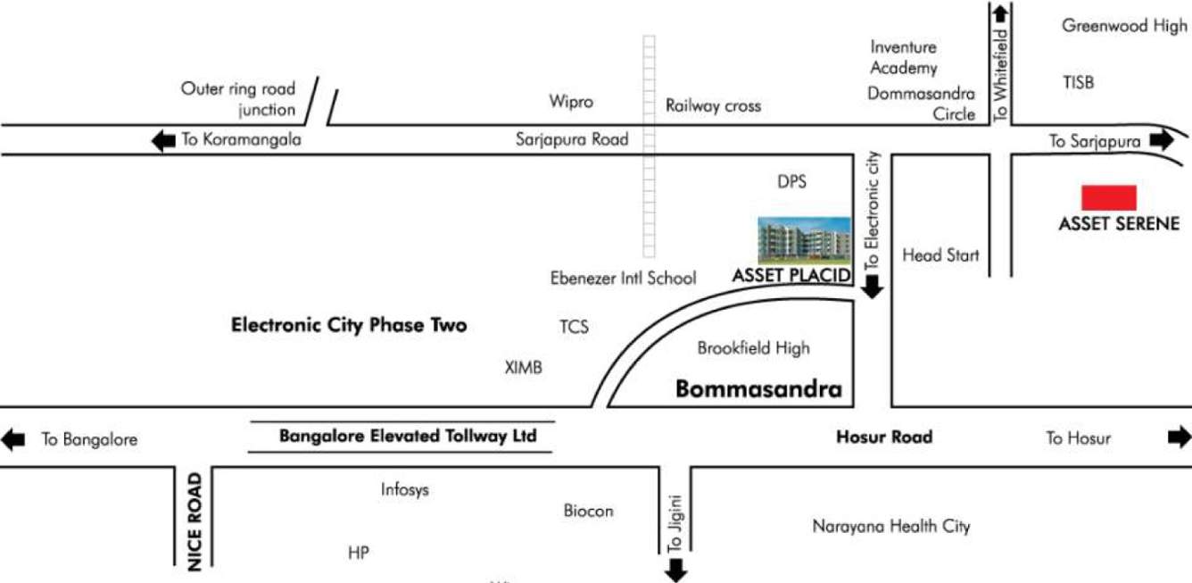 Images for Location Plan of CoEvolve Estates Serene