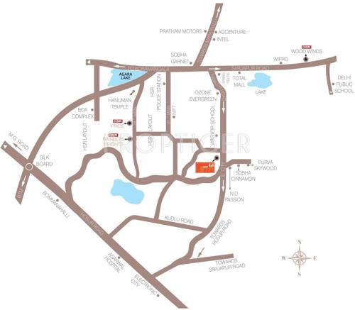  ultima Images for Location Plan of DSR Ultima