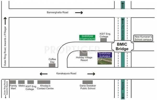 Images for Location Plan of Shriram Surabhi
