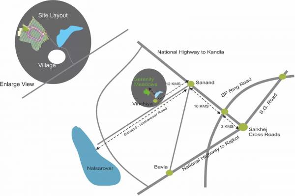 Location Plan serenity-meadows Location Plan