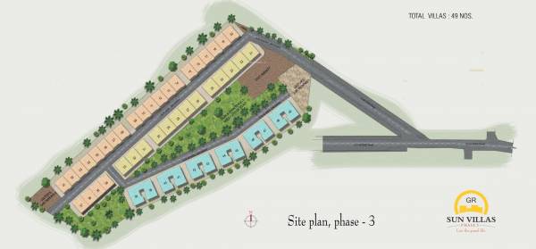  sun-villas Layout Plan