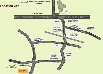  sun-villas Images for Location Plan of GR Sun Villas