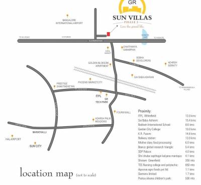  sun-villas Location Plan