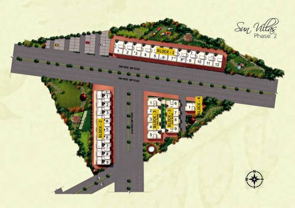  sun-villas Master Plan