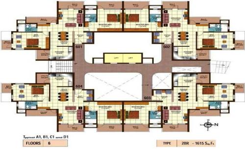 Images for Cluster Plan of Golden Golden Palms golden-palms Images for Cluster Plan of Golden Golden Palms