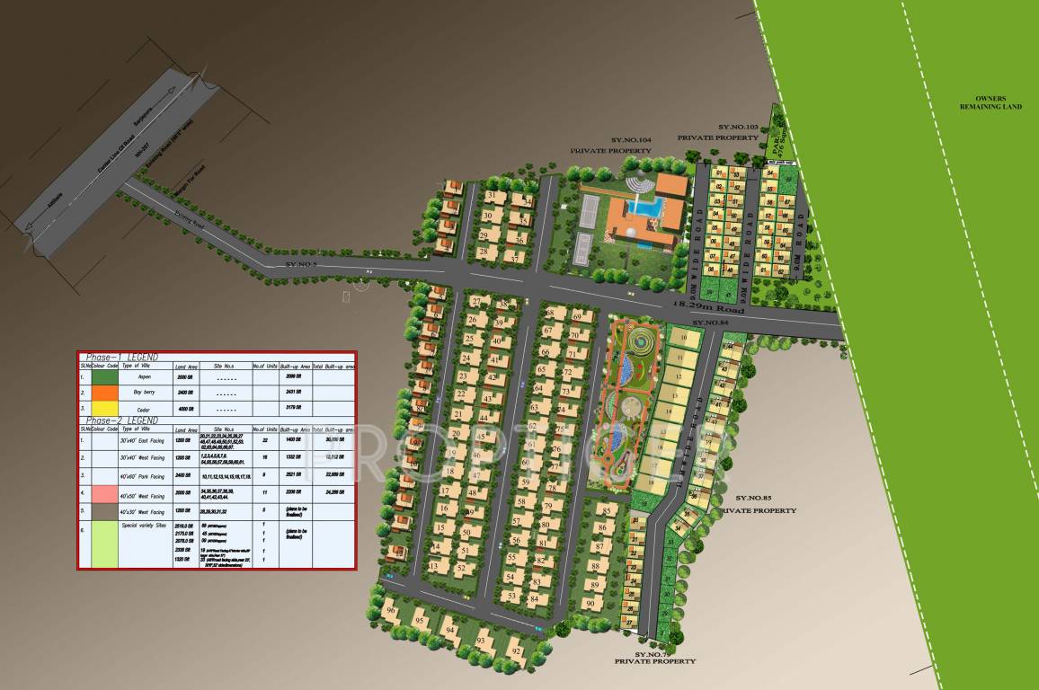 Images for Master Plan of Golden Golden Homes