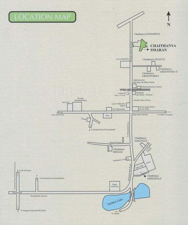  smaran Images for Location Plan of Chaithanya Smaran
