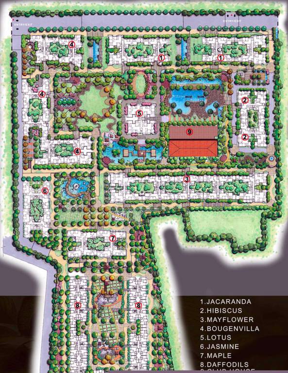 Images for Master Plan of Adarsh Developers Palm Retreat