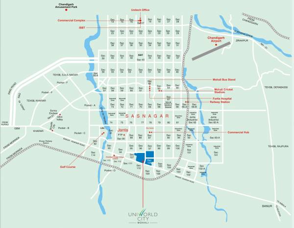 Images for Location Plan of Unitech Gardens Images for Location Plan of Unitech Gardens