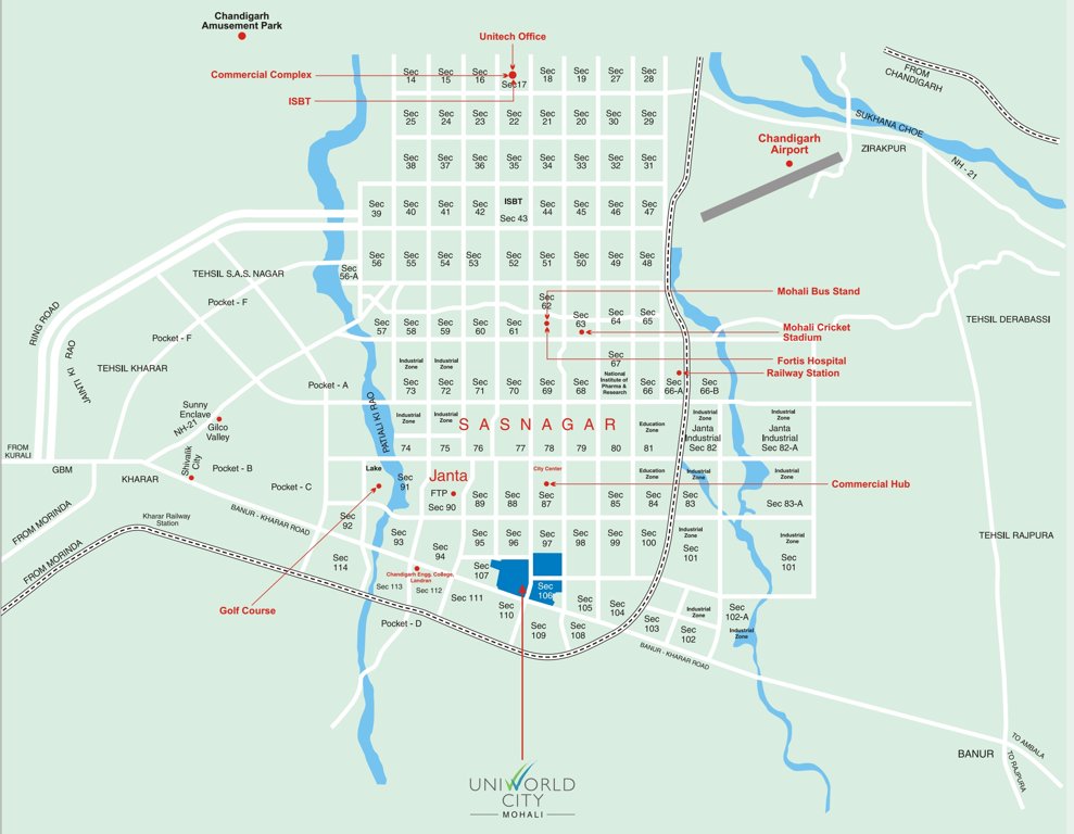 Images for Location Plan of Unitech Gardens