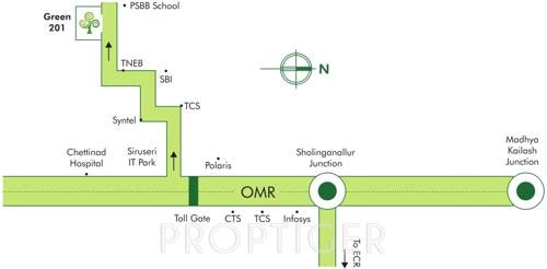  green-201 Images for Location Plan of Green Tree Green 201