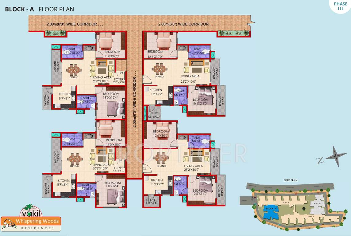 Images for Cluster Plan of Vakil Whispering Woods Residences