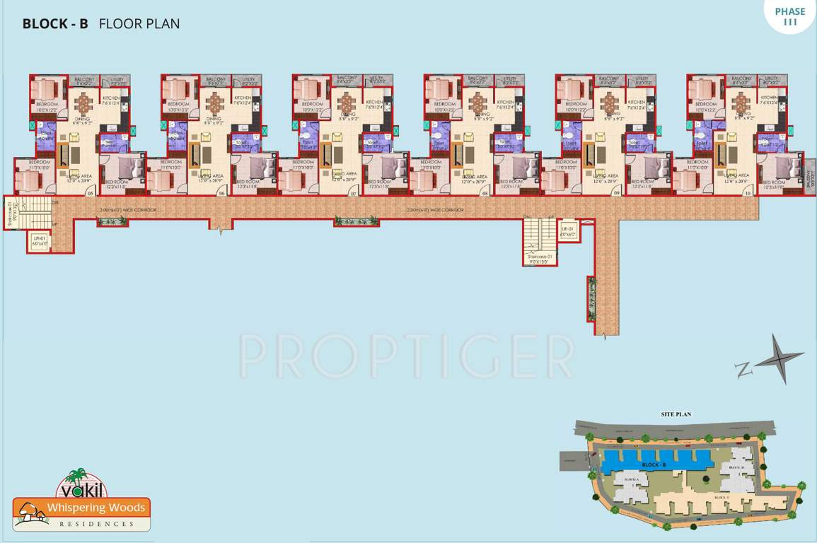 Images for Cluster Plan of Vakil Whispering Woods Residences