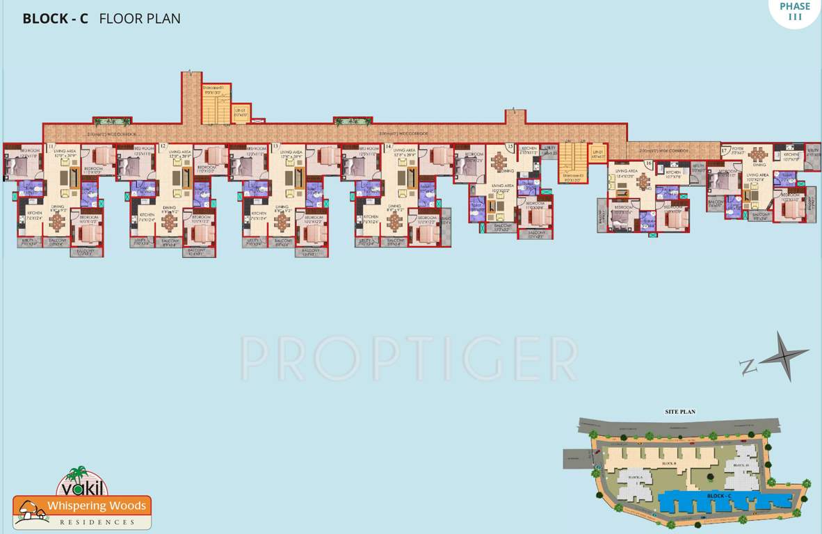 Images for Cluster Plan of Vakil Whispering Woods Residences