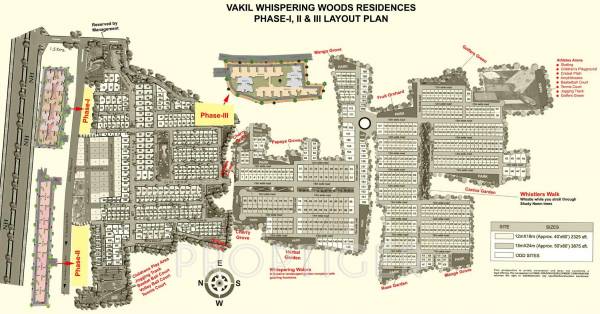 Images for Layout Plan of Vakil Whispering Woods Residences