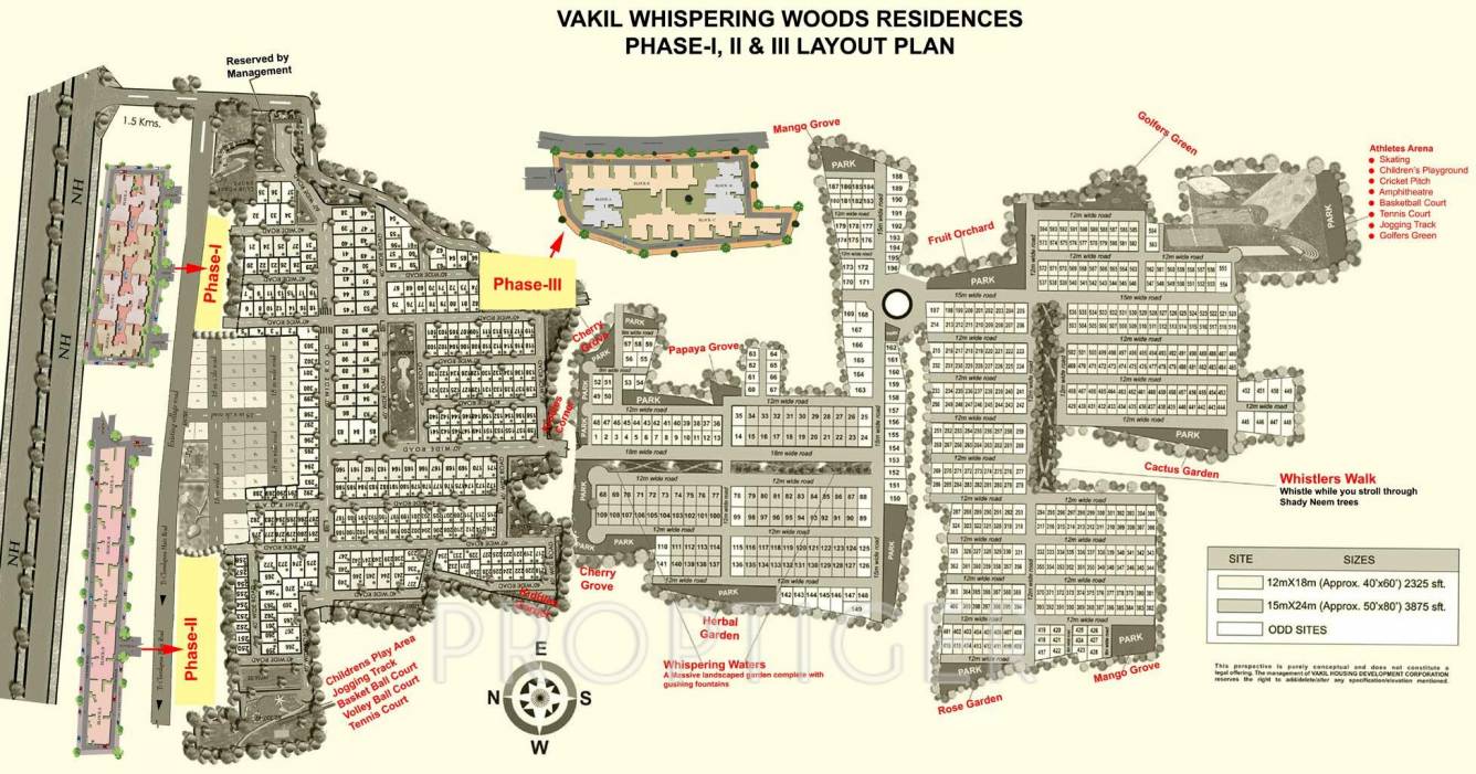 Images for Layout Plan of Vakil Whispering Woods Residences